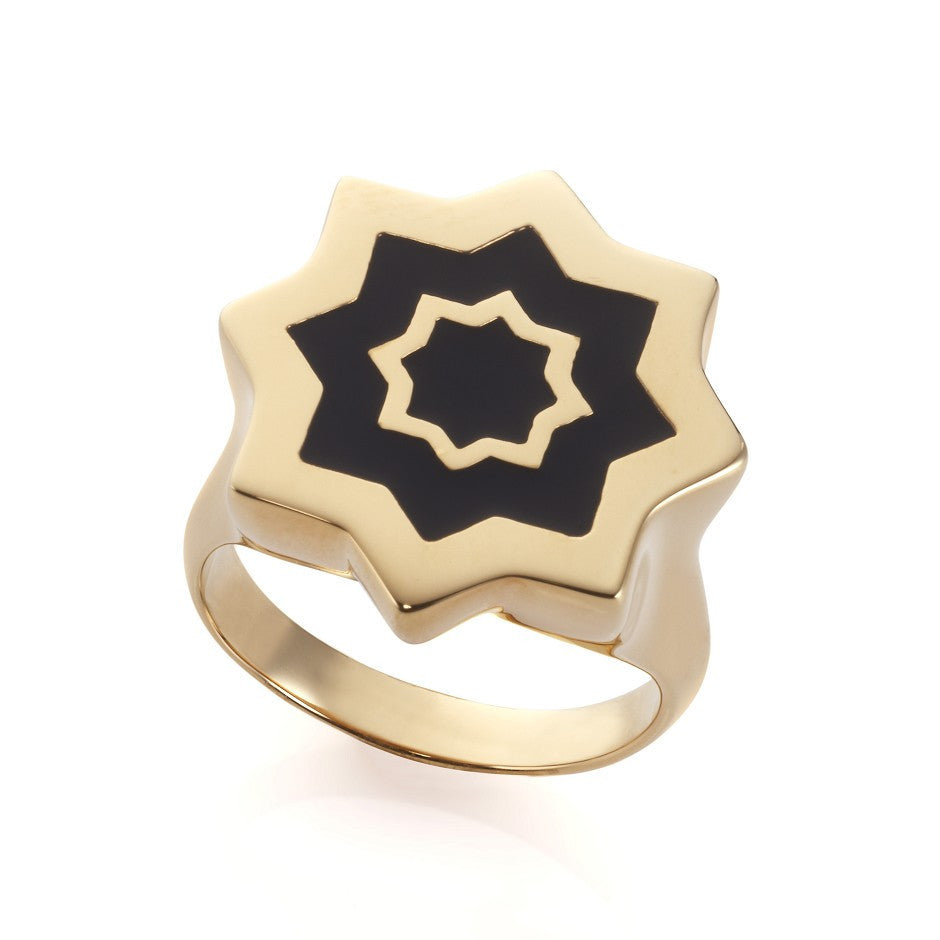 Abraham Shield Ring - Star Shield