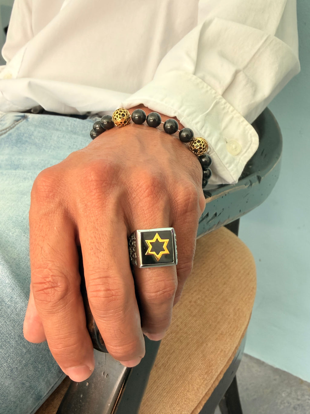 Agata ring - David Shield