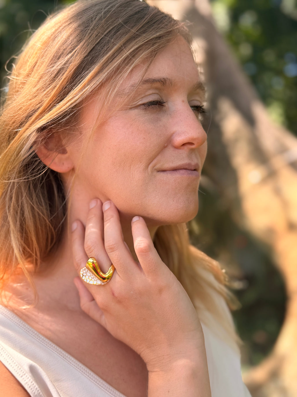 Linked Hearts Harmony Ring
