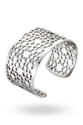 Steel Jerusalem Light Cuff Bracelet