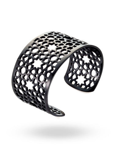 Titanium Jerusalem Light Cuff Bracelet