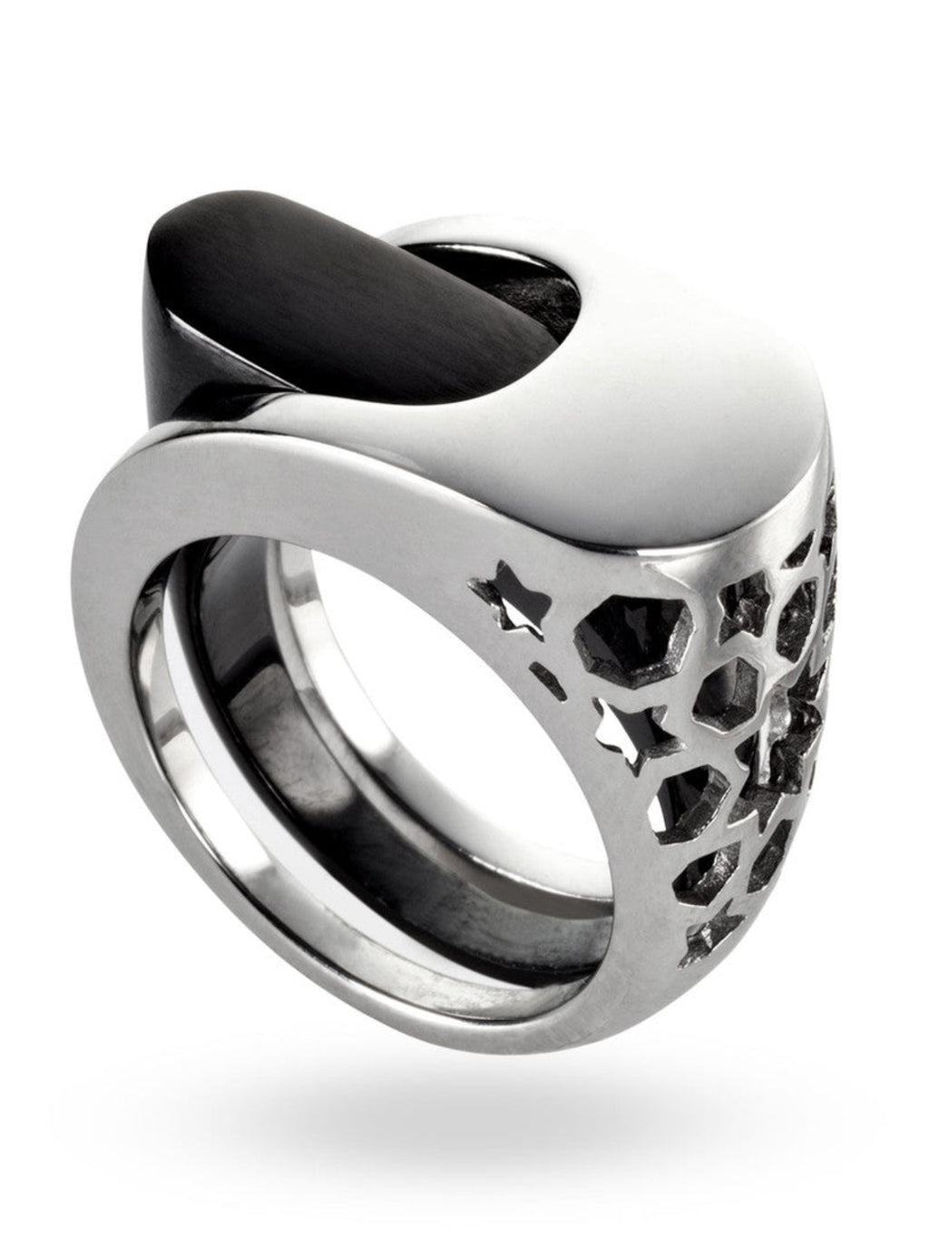 Intersection Ring Stainless steel