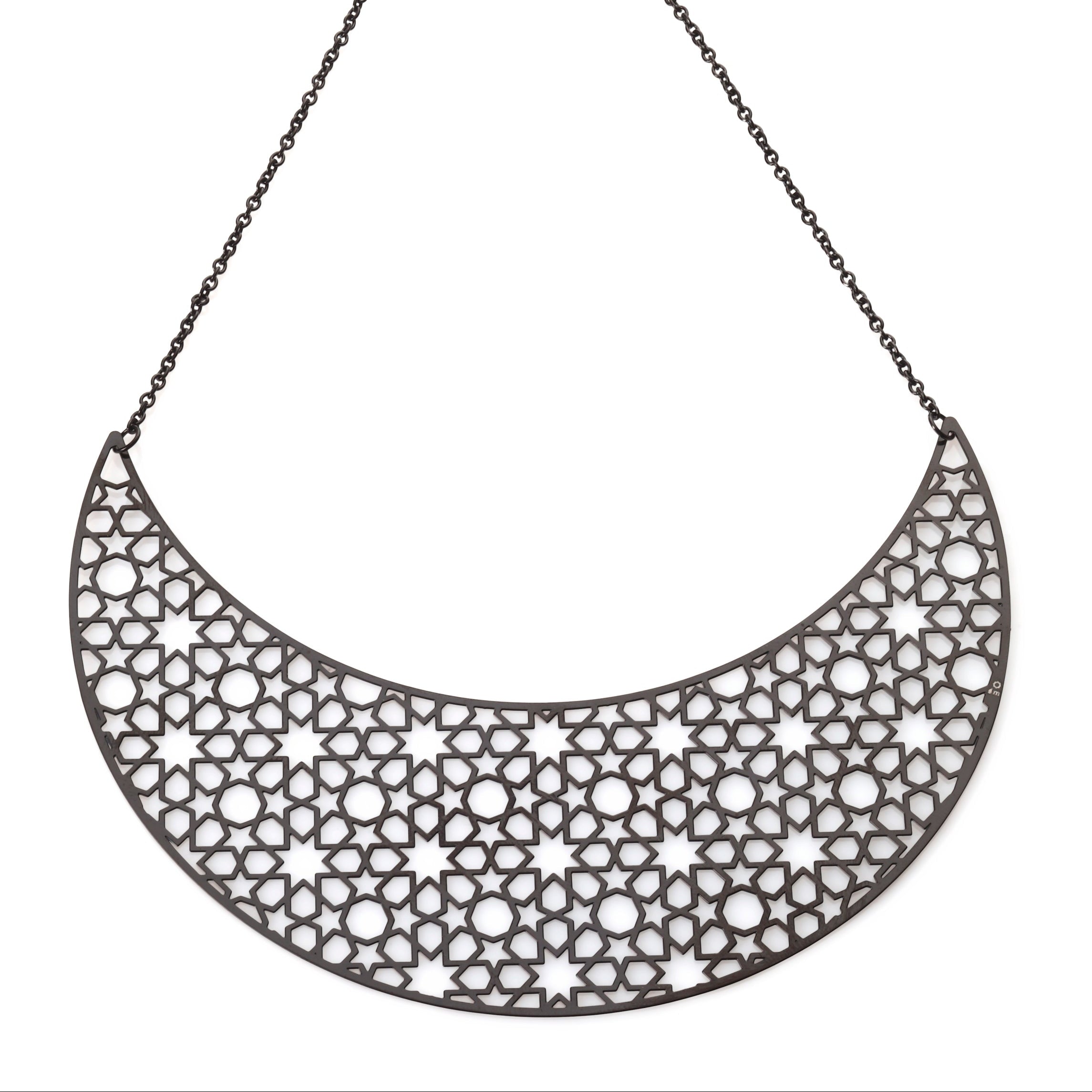 Moon And Stars Neacklace