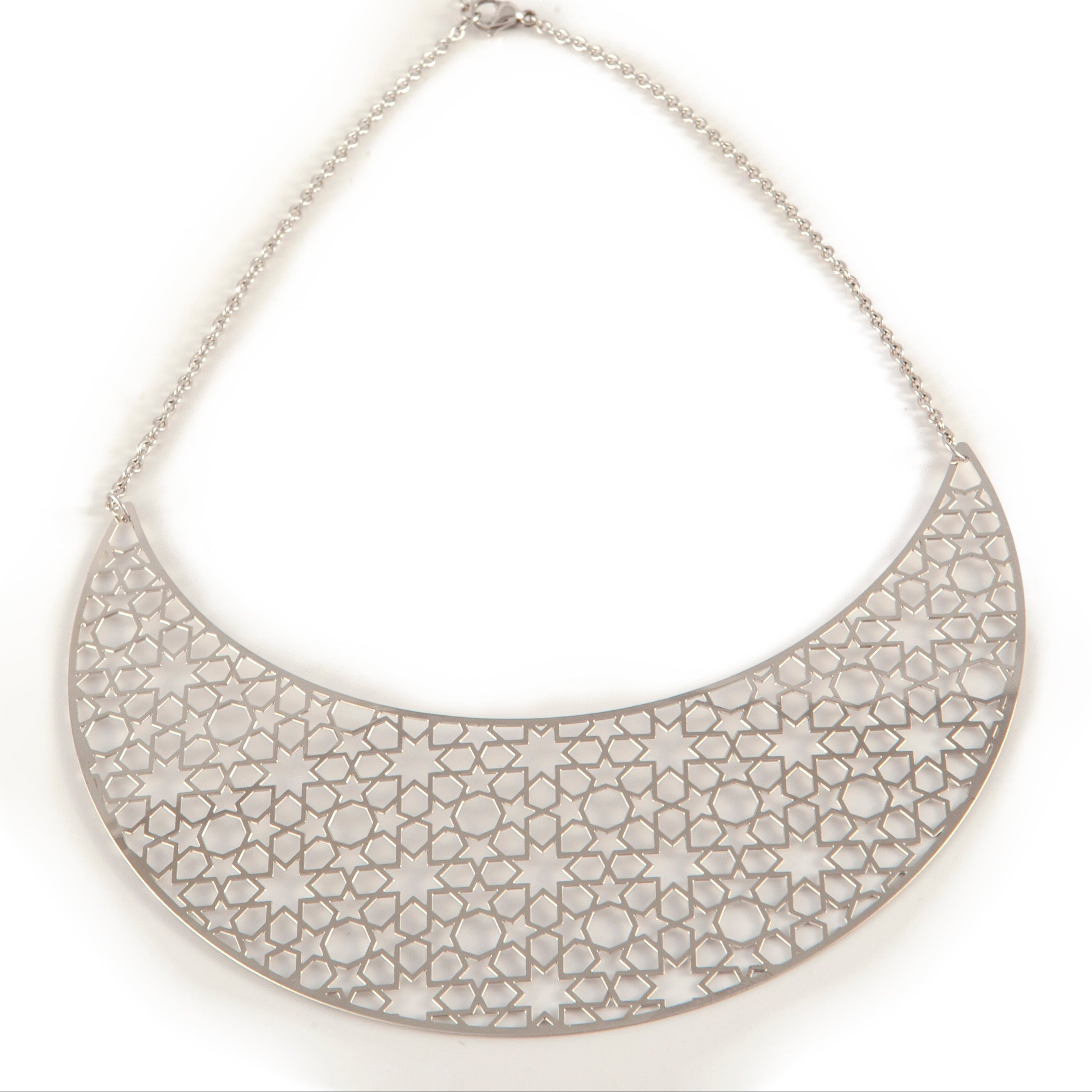 Moon And Stars Neacklace